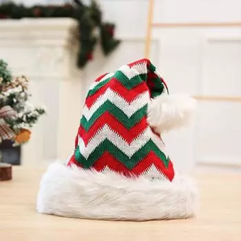 Шапка Санта-Клауса, рождественская шапка с рогом оленя, детская, взрослая, вечеринка, украшение, рождественская нарядная шапка