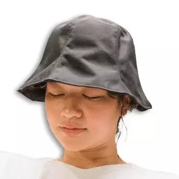 Шапка-сауна SAUNAHAT 3M Thinsulate CORDURA Водоотталкивающая Быстросохнущая Легкий уход [Beacon inc.] (Черный/Бежевый)