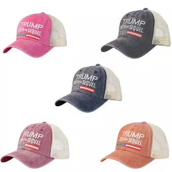 Шапка «Сделаем Америку снова великой» Регулируемая бейсбольная кепка One Size