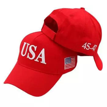 Шапка «Сделай Америку снова великой» Регулируемая бейсбольная кепка, 1 упаковка One Size