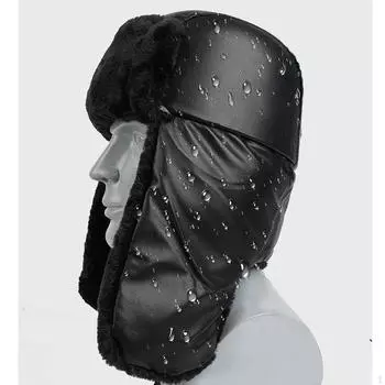 Шапка-ушанка с ушами, ударопрочная, теплая для пеших прогулок, велоспорта, скалолазания