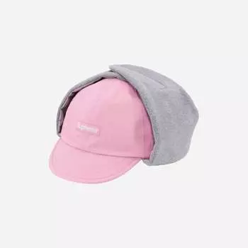 Шапка-ушанка Supreme Gore Tex Сиреневая 23FW -