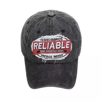 Шапка Весна/Лето Многослойная стираная бейсболка Вышитая повседневная бейсболка Adjustable жёлтый