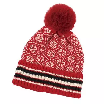 Шапка вязаная Кемпинг Лыжи Bonbon Outdoor Сноубординг CAQ009 [Buzz Selection] Осень/Зима Мужская Женская (красный) красный
