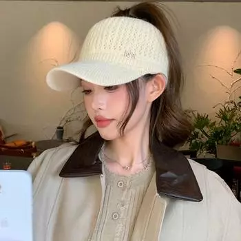 Шапка женская Premium Sense Diamond Label универсальная вязаная шерстяная шапка зимняя теплая шапка One Size