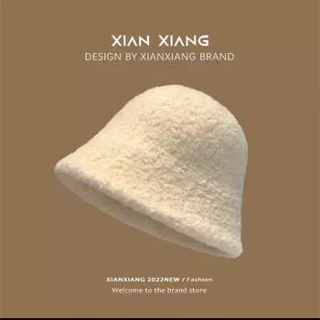 Шапка женская зимняя новая шерстяная панама осенне-зимняя однотонная маленькая панама однотонная термошапка M56-58cm чёрный