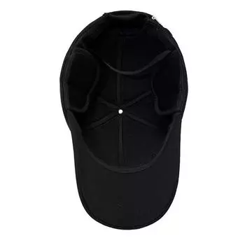 Шапка зимняя мужская теплая шерстяная кепка повседневная кепка-ушанка для людей среднего и пожилого возраста бейсболка утепленная хлопковая кепка для улицы Adjustable тёмно-синий