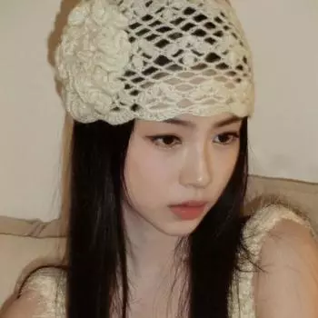 Шапки крючком полый цветок вязаная шапка теплая шапка вязаная шапка ретро теплая шапка шапка зима белый