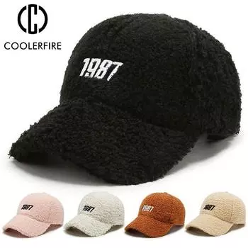Шапки повседневные, женские, милые, с козырьками, утепленные, регулируемые, для пар, женские осенне-зимние бейсболки из овечьей шерсти, AC2163 One Size белый