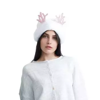 Шапки Санты для взрослых и детей Рождественская шапка из рогов лося, блестки, снежинки, шапки Санты для вечеринок, шапки с помпонами 30cm*42cm золотой