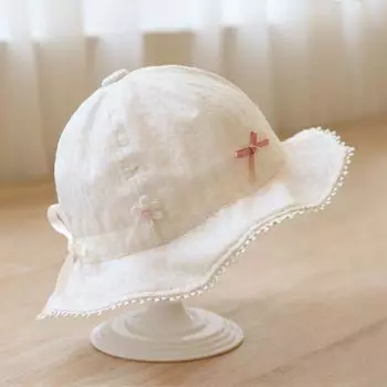 Шапочка для девочки, летняя тонкая шляпа от солнца для девочек, шляпа рыбака, шапка для новорожденного, детская шляпа принцессы, шапочка для бассейна синий