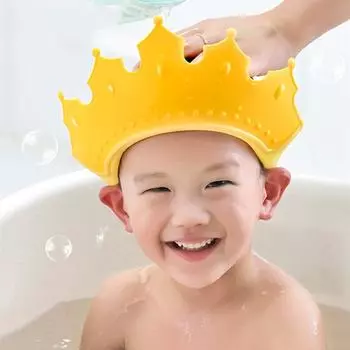Шапочка для душа для малышей, уход за ребенком, защита для глаз, ушей, шапочка для шампуня, детская шапочка для ванны, чехол для мытья волос