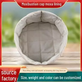 Шапочка для моксотерапии Aiyuantang с полынным сердечником Moxibustion cap liner