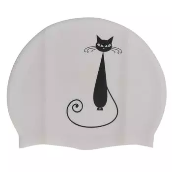 Шапочка для плавания, силиконовая водонепроницаемая, с защитой ушей для взрослых с длинными волосами, для воды