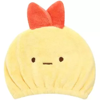 Шапочка для полотенца Sumikkogurashi Ebifurai Пушистая ванна для взрослых, девочек, мальчиков, детей, бассейна, полотенце для сушки волос, полотенце с персонажем
