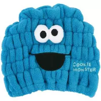 Шапочка-полотенце Skater, впитывающая воду, быстросохнущая, с изображением животных, печенья, монстра, улицы Сезам, высота 23 см x ширина 17 см TOC11-A