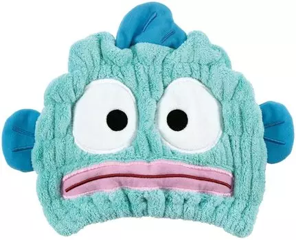 Шапочка-полотенце Skater впитывающая воду быстросохнущая в виде животного Hangyodon высота 23 x ширина 17 см TOC11-A