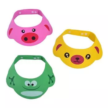 Шапочки для мытья волос для малышей, шампунь для купания, шапочка для душа для детских шапок розовый