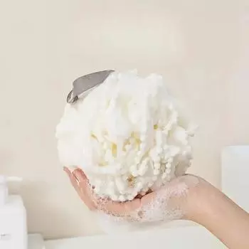 Шар для душа жемчужный шарик для душа кружевной скраб для спины скраб для ванны цветок мягкая пена для ванны полотенце для ванны салфетка для ванны белый