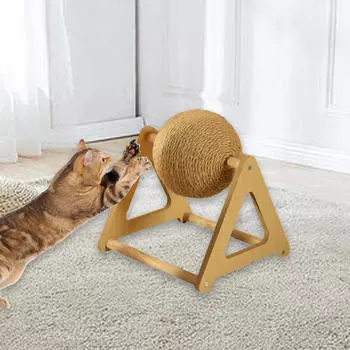 Шар-когтеточка, Практичная и износостойкая игрушка для питомца, Идеально подходит для шиншилл и домашних кроликов. 20cmx17cmx22cm