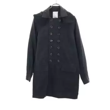 SHAREEF made in Japan linen trench coat 2 black Men s Used