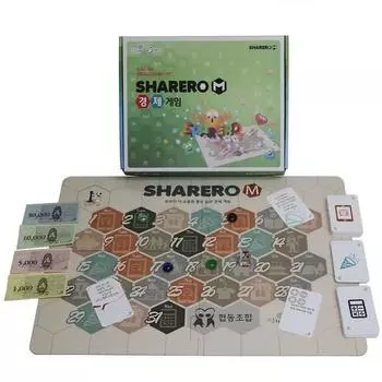 Sharero M board game, popular Korean game