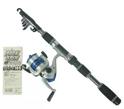 Shares SOLFIESTA Reel Pack Spin EX Combo 165 BLUE