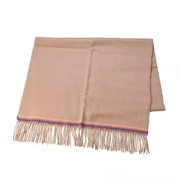 Шарф Artist Stripe Lambswool Коричневый 105G HS06 62 Унисекс [Paul Smith] 100% [Товар]