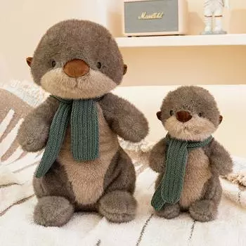 Шарф детская игрушка трансграничная водяная собака плюшевая мультяшная кукла кровать спящая сопровождающая кукла подарок на день рождения One Size