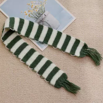 Шарф для кукол 60 см, аксессуар, миниатюрная одежда, костюм для кукол-девочек 20 см, одеваются мальчики зелёный