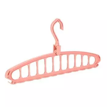 Шарф для одежды с несколькими отверстиями, противоскользящая вешалка, крючок, сушилка для гардероба, органайзер белый