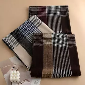 Шарф для поездок на работу Шарф для женщин Теплый и холодный шарф 65*190cm