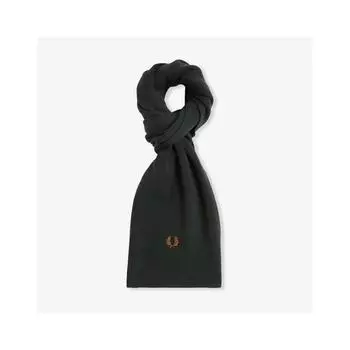 Шарф Fred Perry Classic из мериносовой шерсти, темно-зеленый Cfpu2438140 X11 Free
