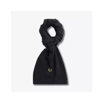 Шарф Fred Perry Classic из мериносовой шерсти, черный Cfpu2438140 102 Free