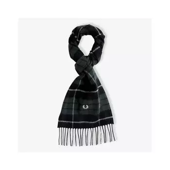 Шарф Fred Perry Lambswool Tartan, черный Cfpu2438137 102 Free