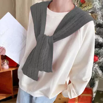 Шарф-капюшон Головной убор Грелка для шеи с капюшоном для женщин Осень Мужской Уличный