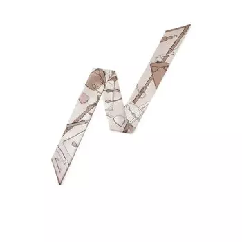 Шарф-лента Bonaventura Finest Genuine Day [BONAVENTURA] [Shell] Шарф, европейская кожа, кожа, подарок, подарок маме, BRSM1-SP