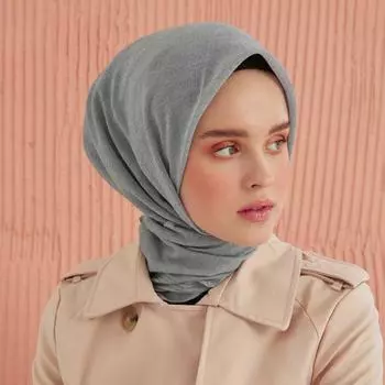 Шарф Miray Silver из хлопка