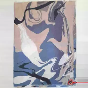 Шарф осень и зима европейский и американский принт 2024 новый имитация кашемира мужской и женский шаль утолщенный теплый и холодостойкий шарф 65*190cm