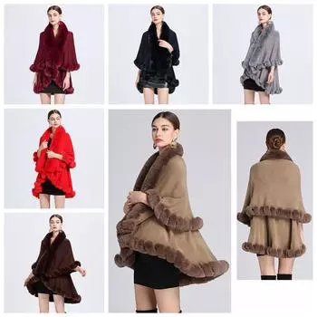 Шарф в клетку, женский зимний шарф, женский французский плащ, плюшевая шаль, зимний теплый плащ, женский плащ, утолщенный плюшевый шарф, плюшевый шарф для девочек, подарок 80-100cm красный