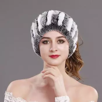 Шарфы-снуды из кроличьего меха, зимний шарф из натуральной рекс, вязаное кольцо из натурального меха, капюшон, женские повязки на голову для девочек, эластичный мех ручной работы 20cm * 10cm * 5cm красный