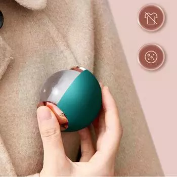 Мяч для чистки волос, приятный внешний вид, снимает статическое электричество, портативный, полезный, для стирки, для удаления катышков с домашних животных, для дома зелёный