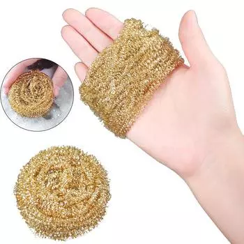 Шарик для очистки паяльника Сетчатый фильтр для очистки наконечника сопла Медный шарик для очистки проволоки Чистящий шарик