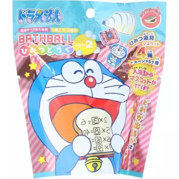 Шарик для ванны Doraemon секретный инструмент с ароматом Dorayaki 60 г 1 порция том 2