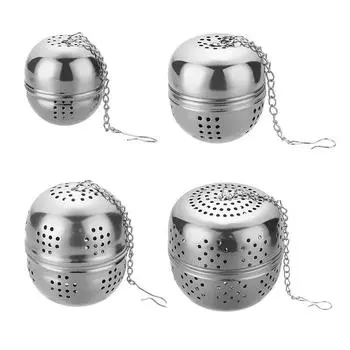 Шарик из нержавеющей стали для утечки чая, шарик для утечки чая, сетчатый фильтр, ситечко для заварки чая