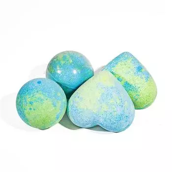 Шарик соли для ванны Blue Planet 100 г эфирное масло бомбочки для ванны ароматизированный взрывной шарик для ванны 1pc