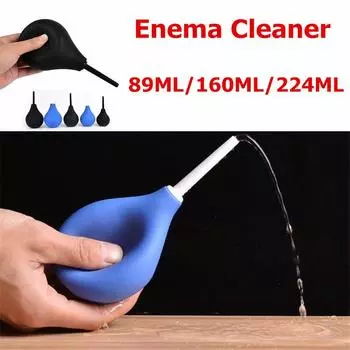 Шарик Тип Клизма Шприц Клизма Анальный Очиститель Массажные Игрушки Для Здравоохранения Взрослых Женская Гигиена 89ML