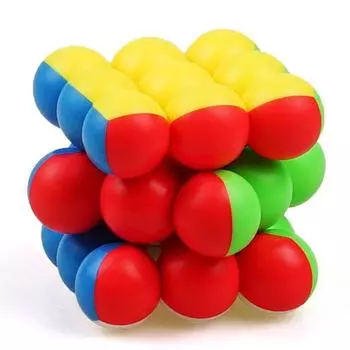 Шарик Волшебные кубики Профессиональный 3x3x3 6 см Шарик Волшебные кубики Твист Головоломки Игрушки для детей Подарок Развивающая игрушка