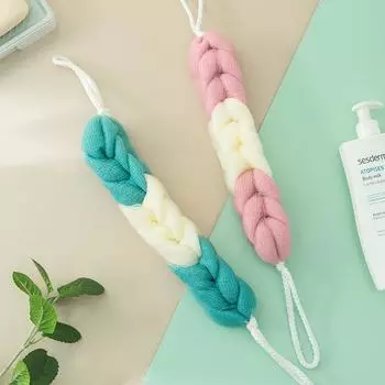 Шарики для ванны с цветными блоками Банные полоски Банные полотенца Полотенца для взрослых для растирания спины Банные полотенца для растирания грязи Аксессуары для ванной комнаты