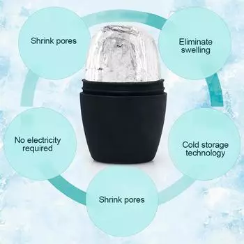 Шарики Ice Globe из силикона для лица, глаз и шеи, лифтинг, контурная пластика, уход за кожей, массажер для лица, инструменты для ухода за лицом Silicone Mold